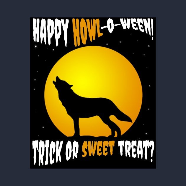 Happy Howl-o-ween! Trick or Sweet Treat? by BestWildArt