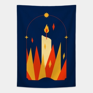 Soul Illumination Candle Tapestry