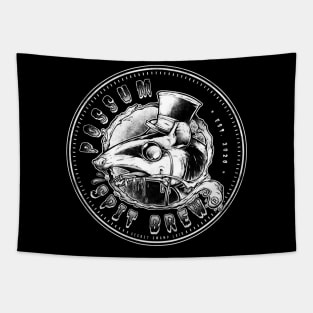 Possum Spit Brew (Black Print) Tapestry