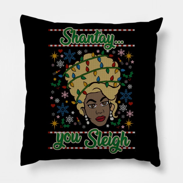 Shantay... You SLEIGH Pillow by toruandmidori