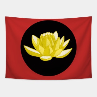 Banana Flower Lotus Tapestry