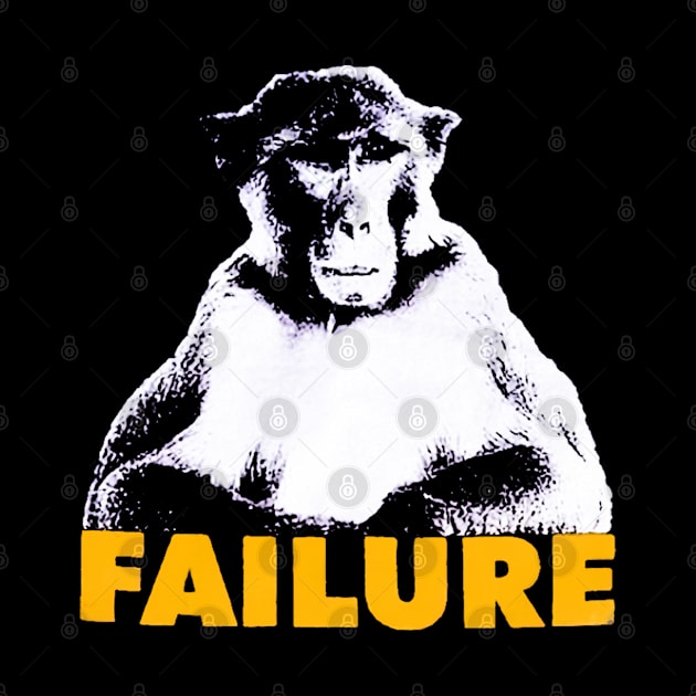 failure cute monkey by chelemcfarl