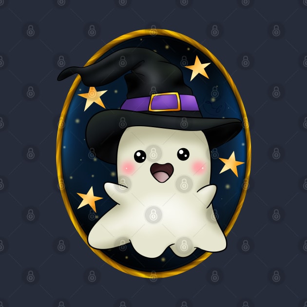 ghibi ghost witch by Drawers of Drawing