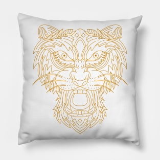 TIGER HEAD Pillow