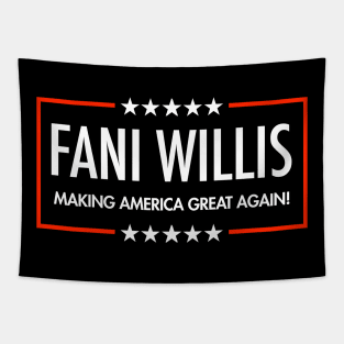 Fani Willis - Making America Great Again (black) Tapestry