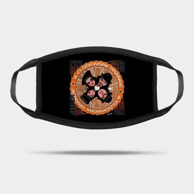 A Clockwork Orange Kiss Clockwork Orange Mask Teepublic
