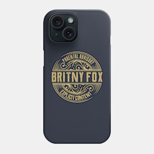 Britny Fox Vintage Ornament Phone Case