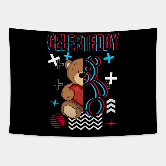 Celeb Teddy Tapestry by fauzanfarhn