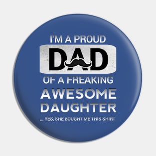 Proud Dad Pin