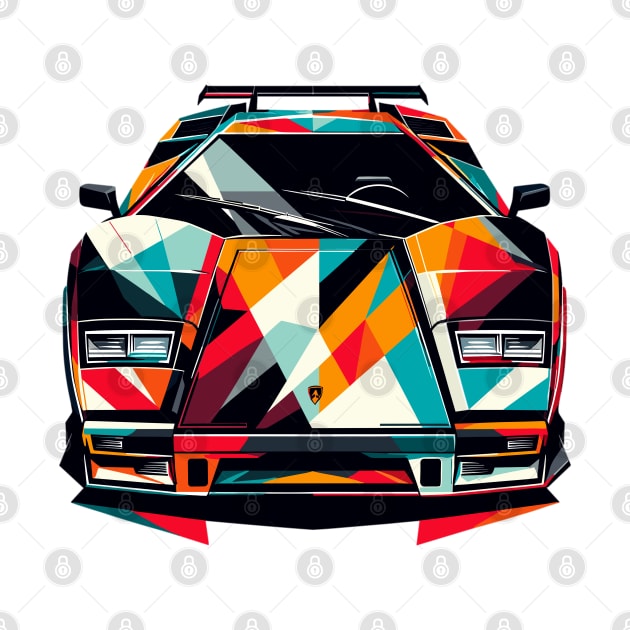 Lamborghini Countach by Vehicles-Art