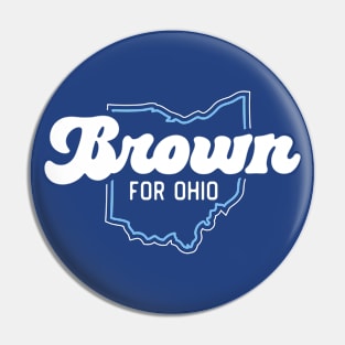 Brown for Ohio // 2024 Senate Race // Turn Ohio Blue Pin