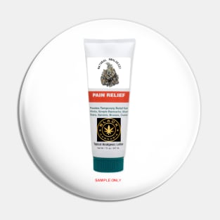 CANNABIS PAIN OINTMENT - BLACK CANNABIS Pin