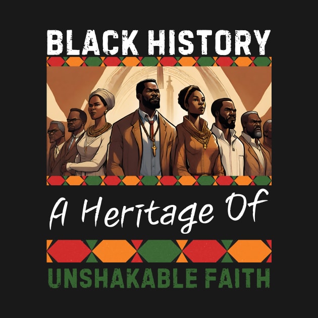 Happy Black History A Heritage of Unshakable Faith by Pikalaolamotor