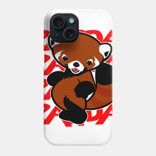 Red Tail Panda Panda Panda Phone Case