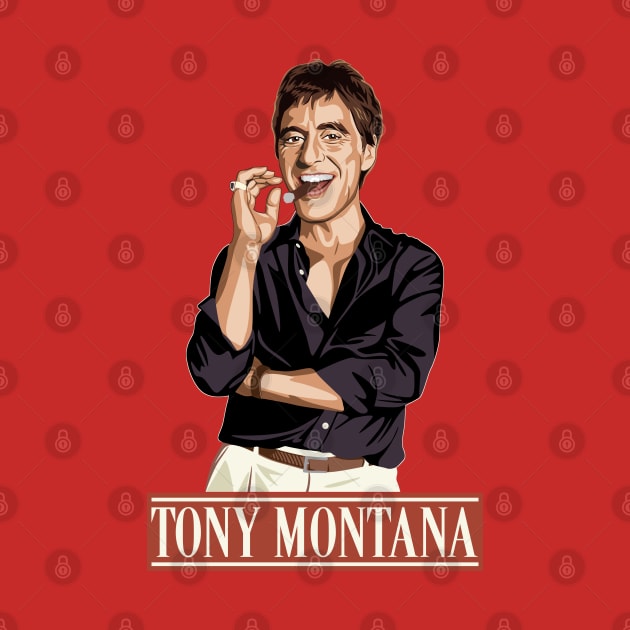 Tony Montana by Tiro1Linea