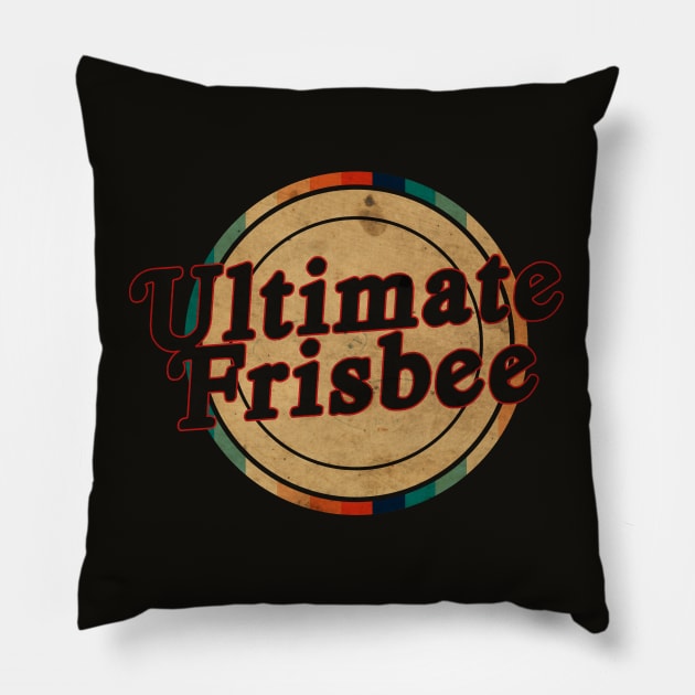 Ultimate Frisbee Pillow by CTShirts