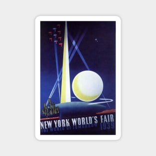 New York World's Fair Travel Poster from 1939 Magnet