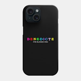 Benedicte  - the blessed one. Phone Case