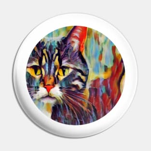 Family-Friendly floppy cat Pin