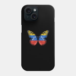 Venezuelan Flag  Butterfly - Gift for Venezuelan From Venezuela Phone Case