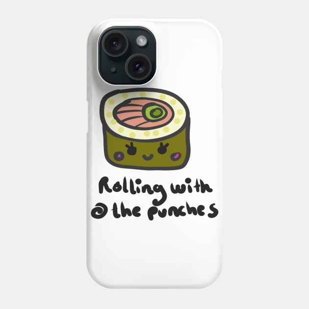 Rolling with the Punches Phone Case by Cutethings