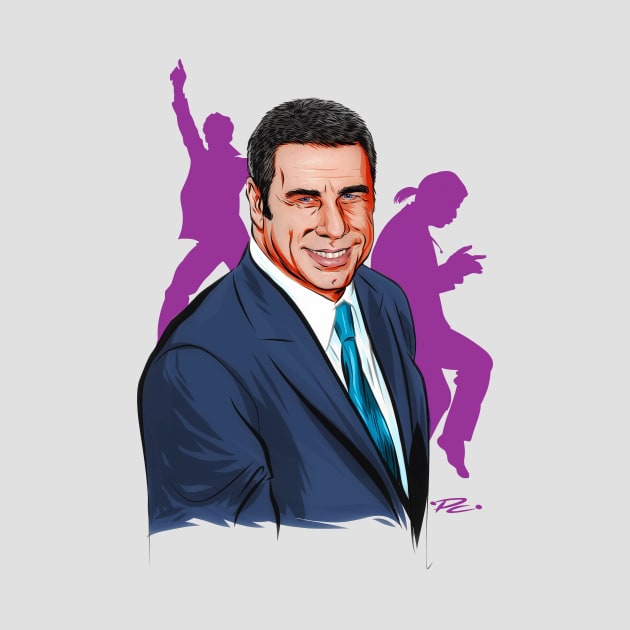 John Travolta - An illustration by Paul Cemmick by PLAYDIGITAL2020