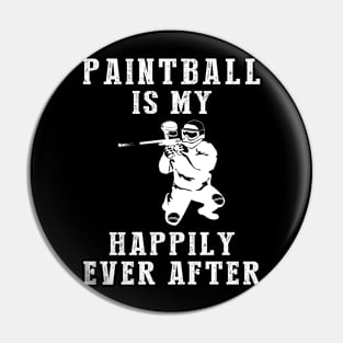 Splatter Fun - Paintball Is My Happily Ever After Tee, Tshirt, Hoodie Pin