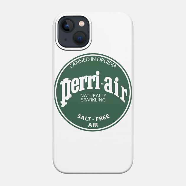 Perri-Air Natural Sparkling Salt-Free Air - Logo - Phone Case