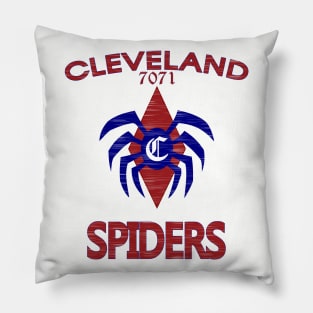 Vintage Cleveland Spiders Pillow