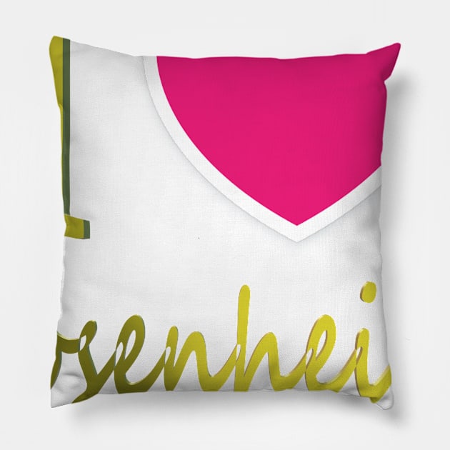 Famous cities in the world Pillow by CDUS