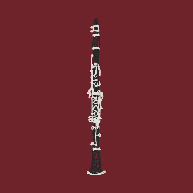 Sketchy Clarinet by Dawn Anthes