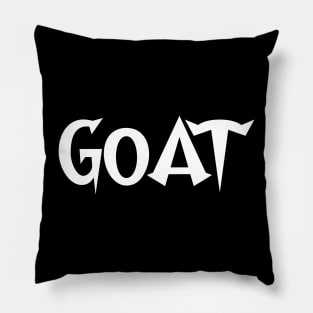 GOAT ( Greatest Of All Time) Pillow