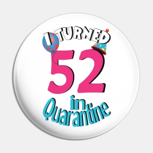 I turned 52 in quarantined Pin