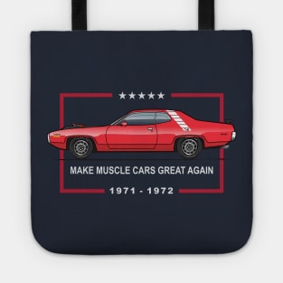 muscle cars great again Tote