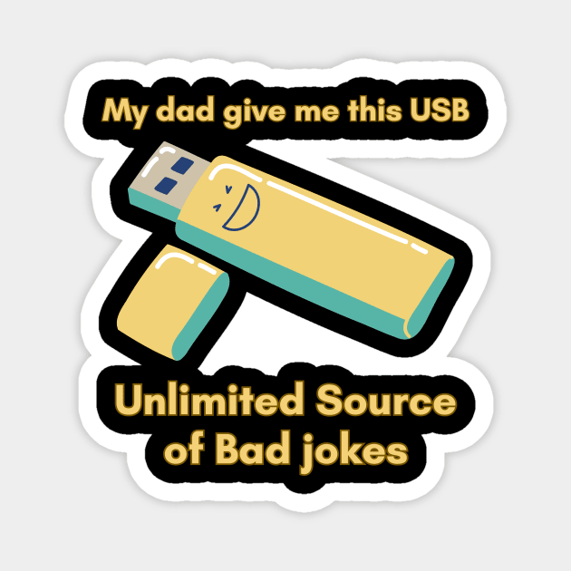 USB! Magnet by JestforDads