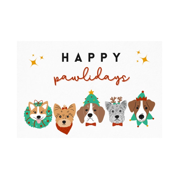 Happy Pawlidays by Graphica01