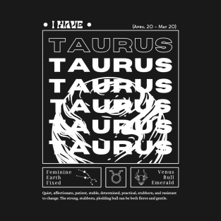 Taurus zodiac sign T-Shirt