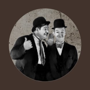 laurel and hardy classic comedy T-Shirt