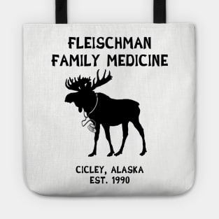 Fleischman Family Medicine Moose Cicely Northern Exposure Tote