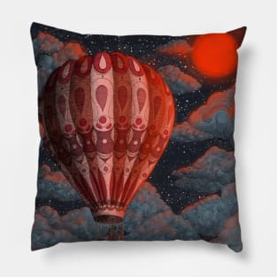 Adventure Awaits - Magical Hot Air Balloon Pillow