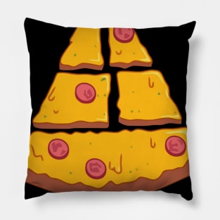 Pyramid Pizza Pillow