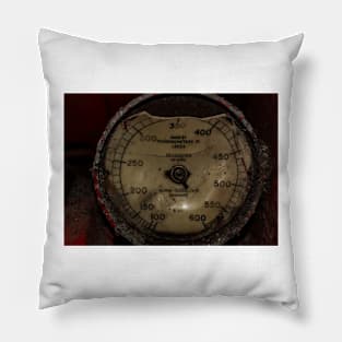 Red Revometer Pillow