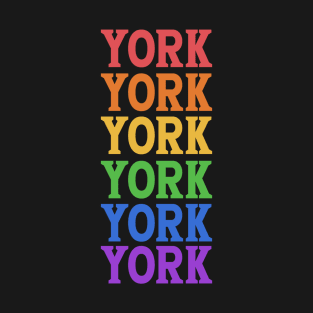 YORK COLORFUL CITY T-Shirt