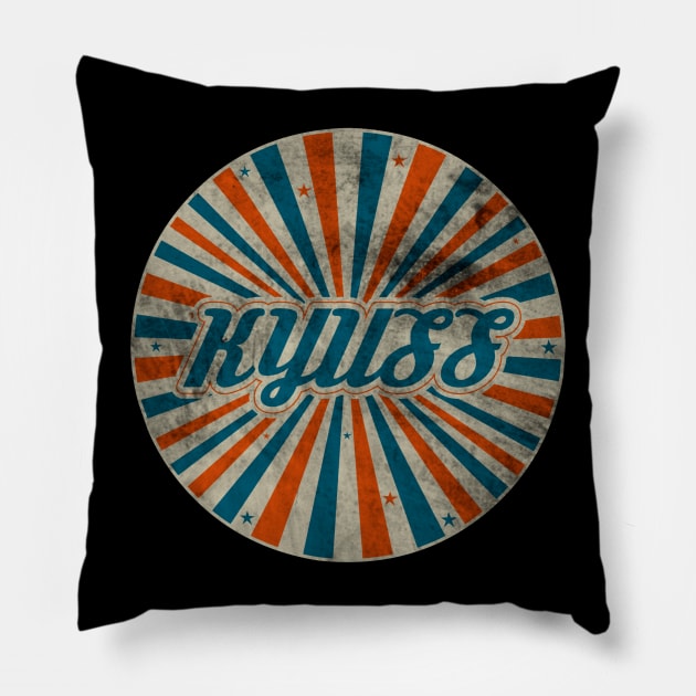 kyuss vintage Pillow by tsaah blegur