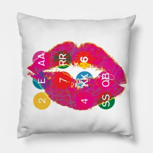 City Lips Pillow