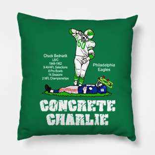 Concrete Charlie Pillow