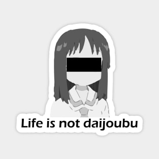 Mai Chan - Life is not daijoubu - series 1 - black Magnet