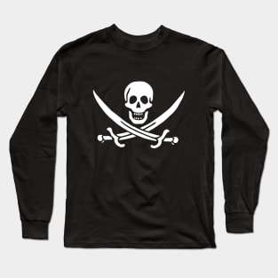 Black Camo USA Flag Pirate Ship Long Sleeve Performance Shirt - Made i –  Tops & Tails Boutique