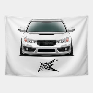 subaru legacy b4 white Tapestry