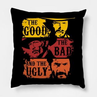 The Good The Bad And The Ugly Pillow